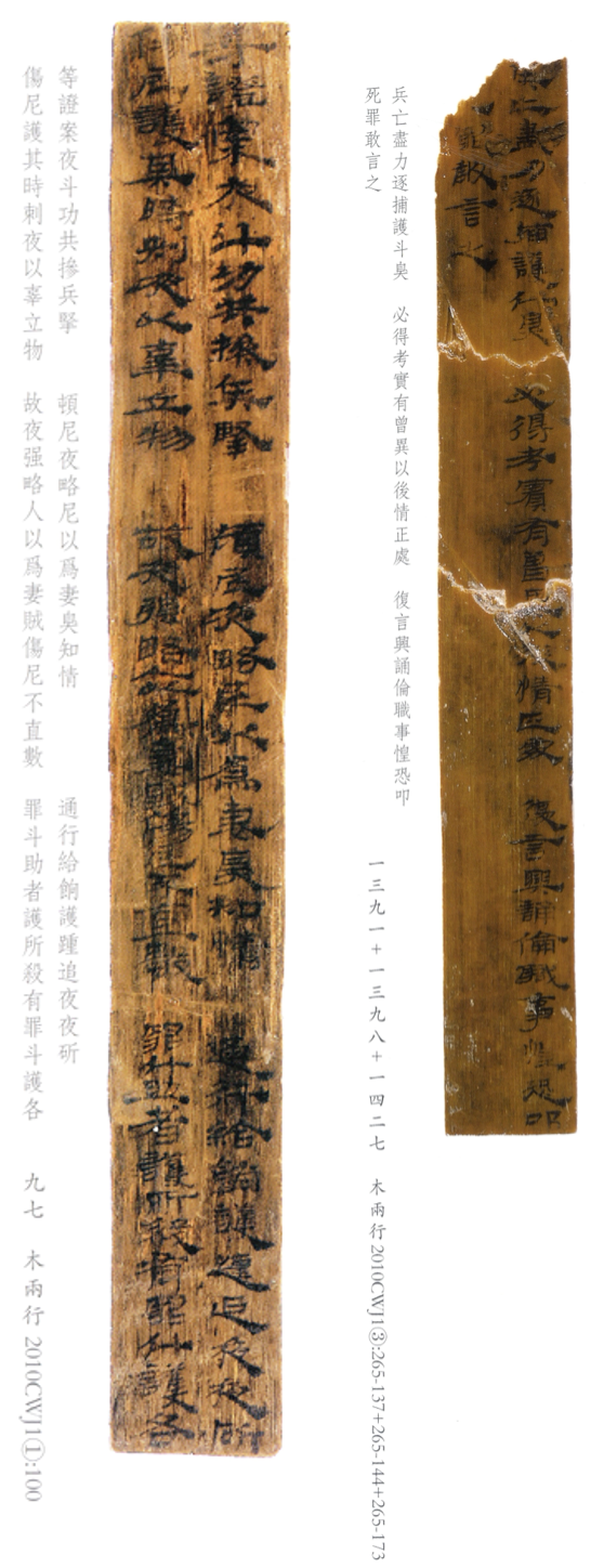 汉魏之间｜东汉五一广场简牍“男子许夜强略女子胡尼、尼兄护刺杀夜”案