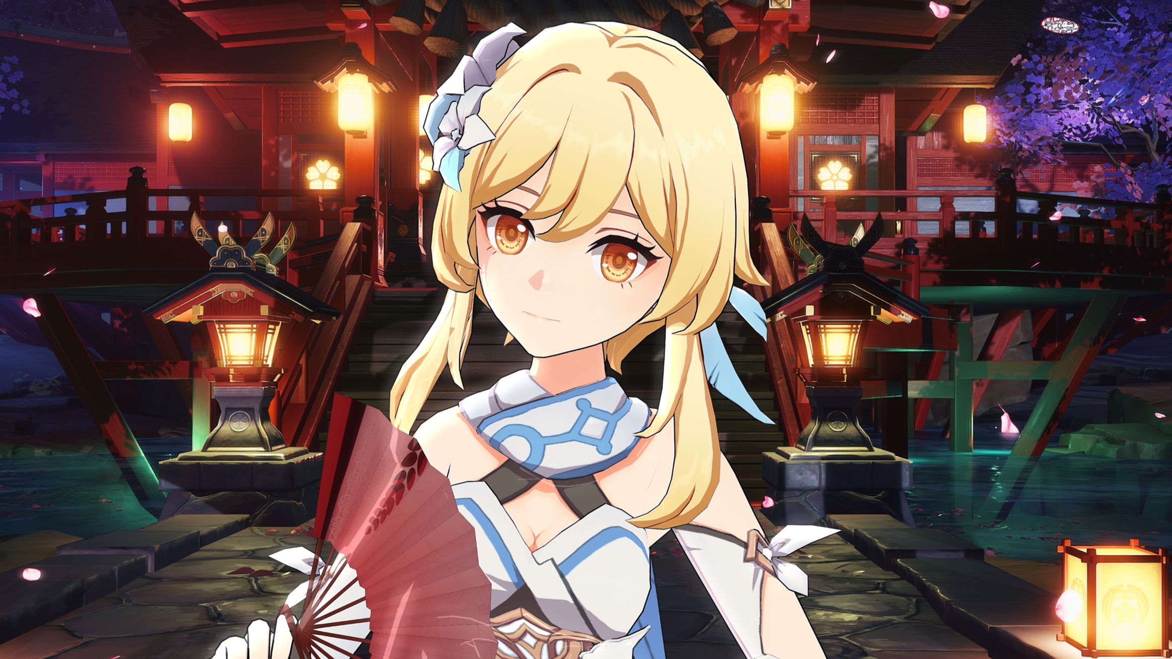 听，谁家的姑娘，哼唱一曲花月成双【MMD/原神】