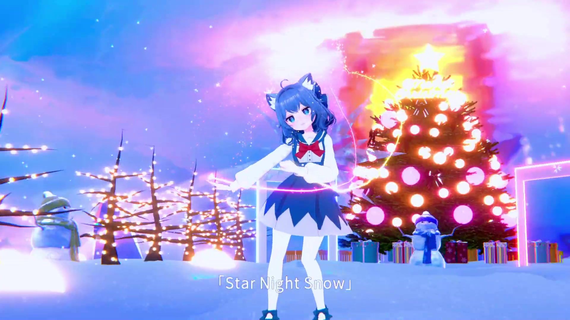 [MMD] スタ一ナイトスノウ 圣诞快乐！