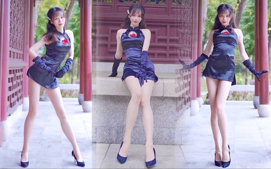 【竖屏】港风复古旗袍舞蹈
