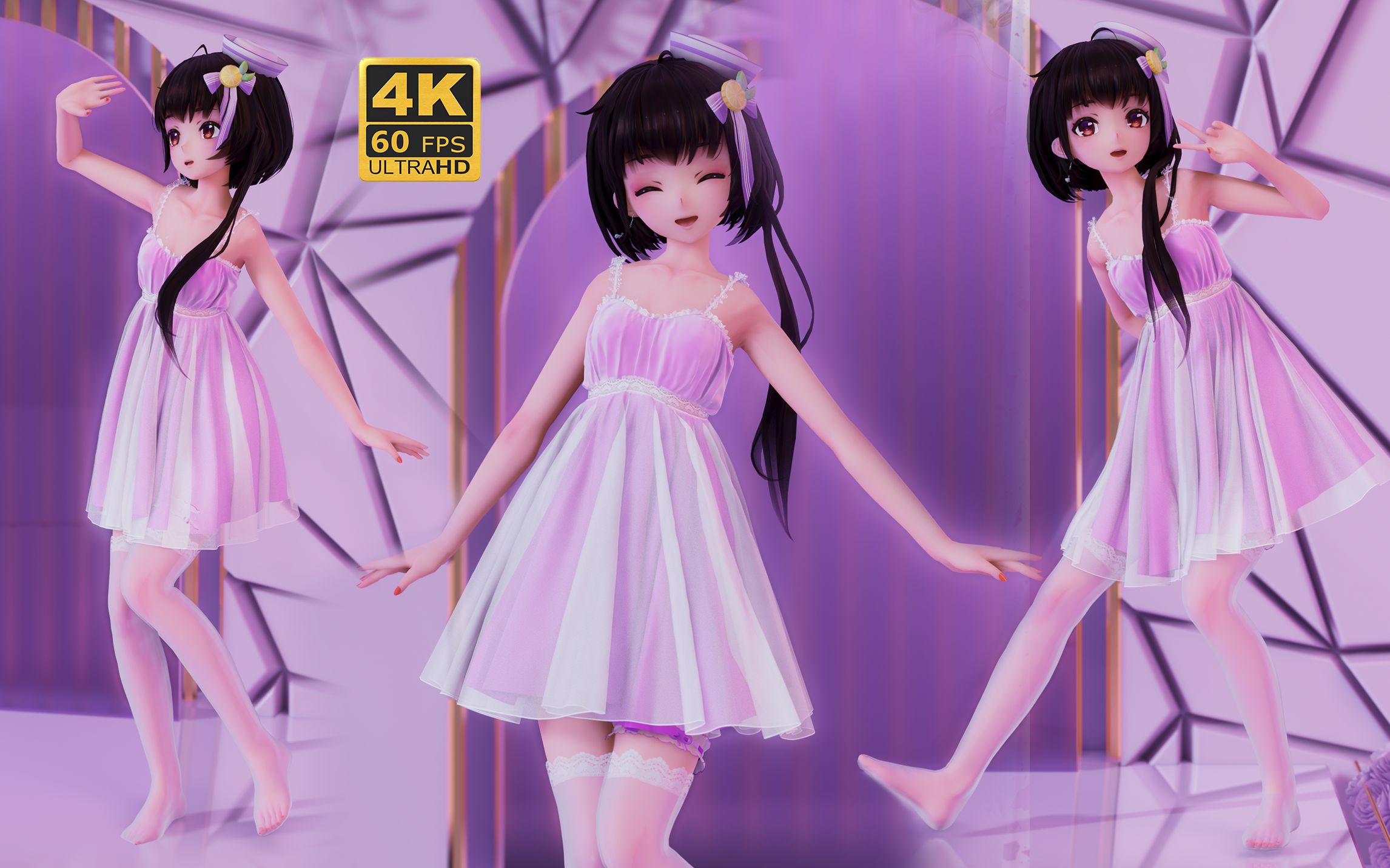 【泠鸢MMD/布料】五等分的泠鸢