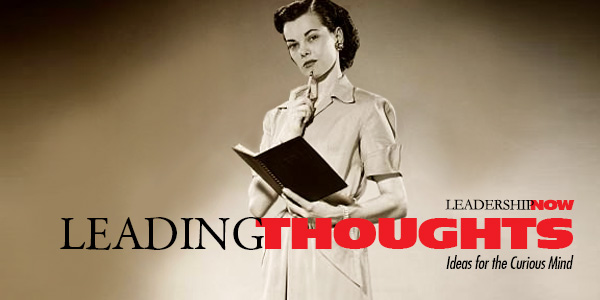 Leading Thoughts for September 3, 2026