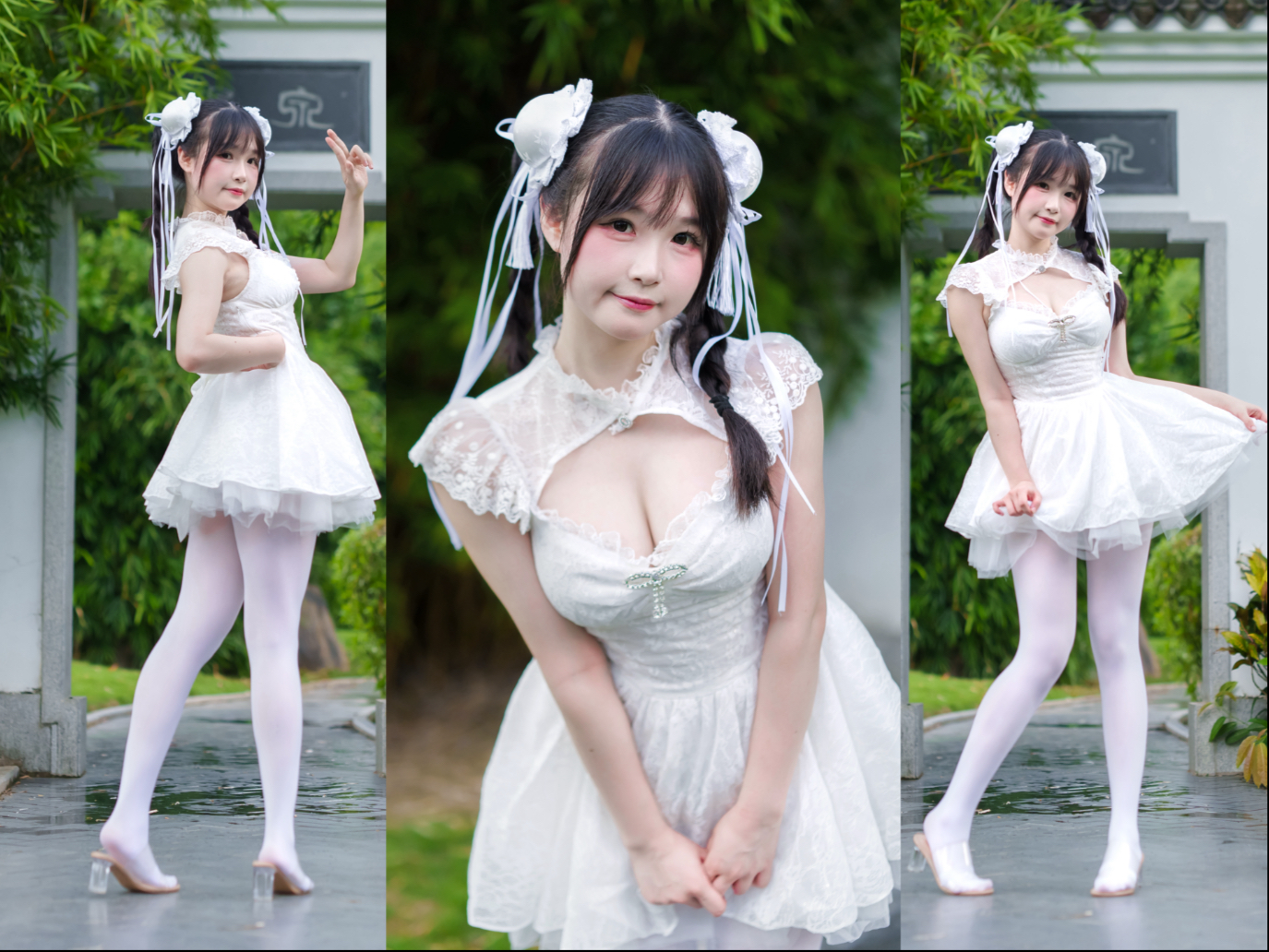 雨后纯白小师妹！