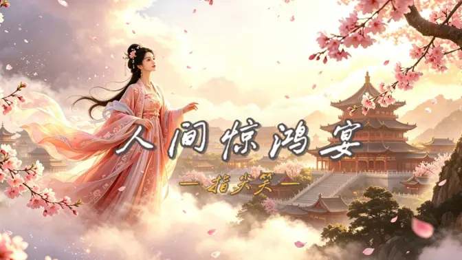 【Hi-Res无损】-指尖笑- 《人间惊鸿宴》｜我赴人间惊鸿宴，为睹盛世颜｜逍遥似散仙