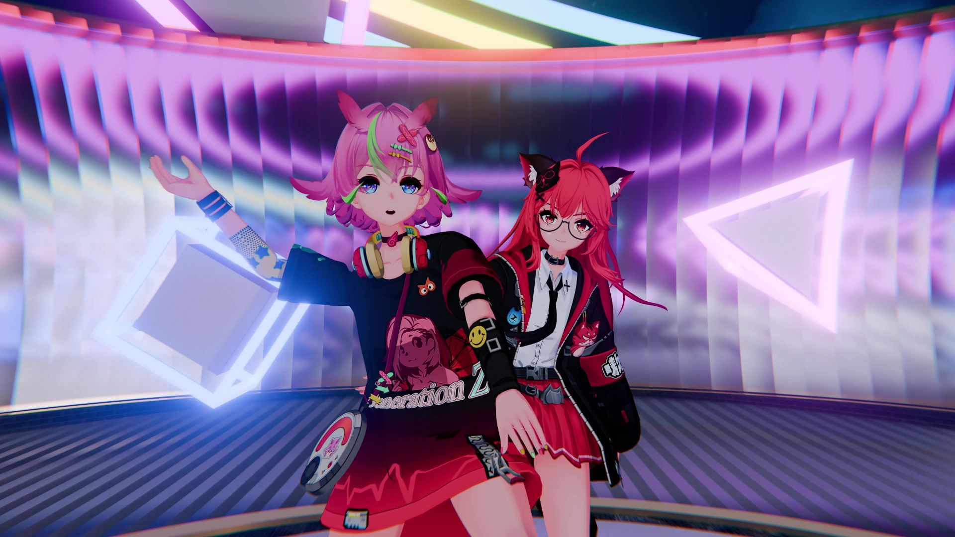 【娜娜莉X哈尼娅MMD】Chatter Chetter