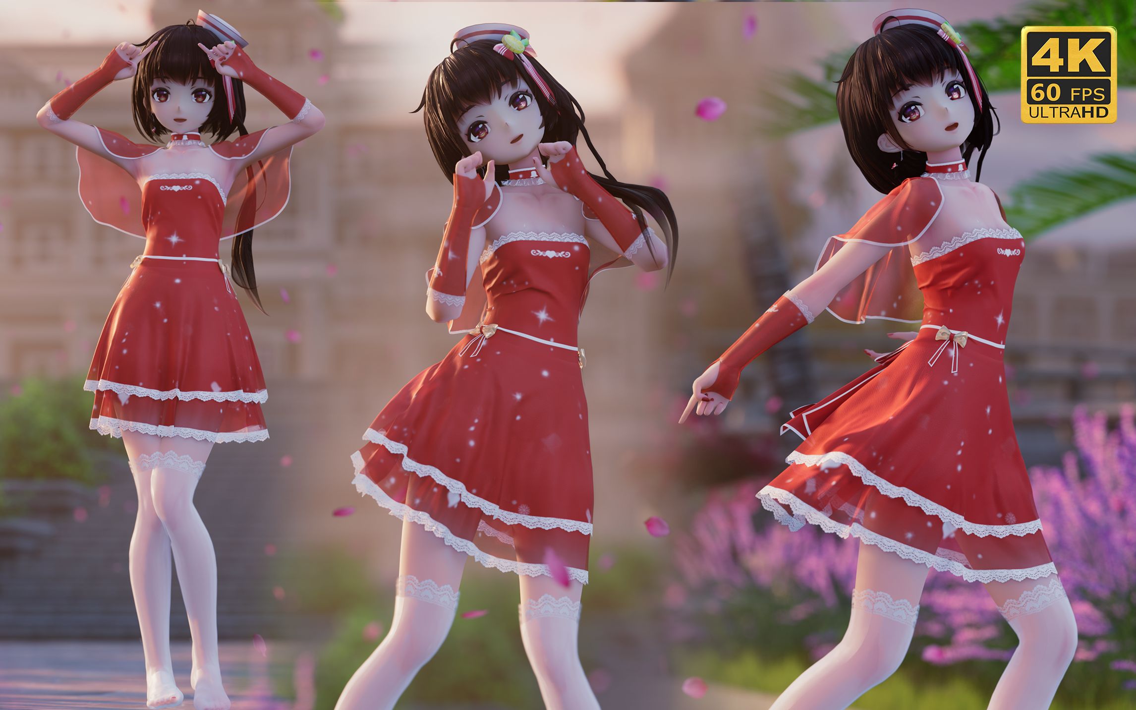 【泠鸢MMD/布料】是心动的感觉——心跳光谱竖屏