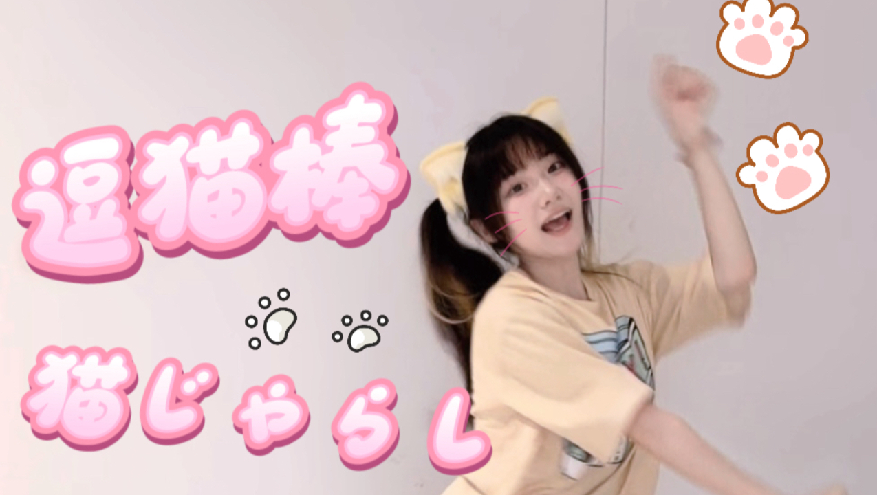 【安橙】逗猫棒 ꜀(^. .^꜀ )꜆੭ 猫じゃらし 【bilibili次元干杯】审核视频