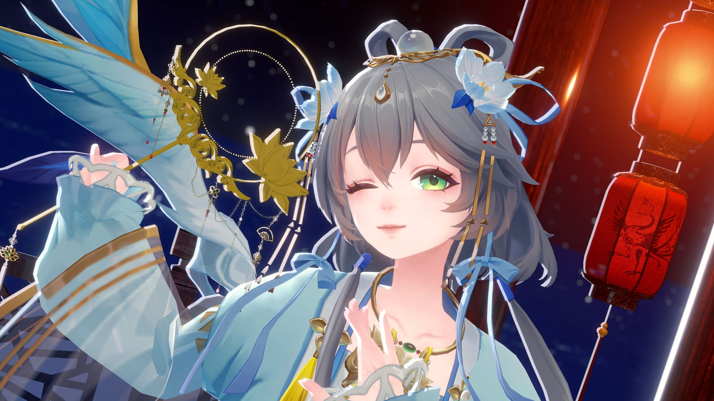 【千里邀月/洛天依】共赏此月 夜不眠