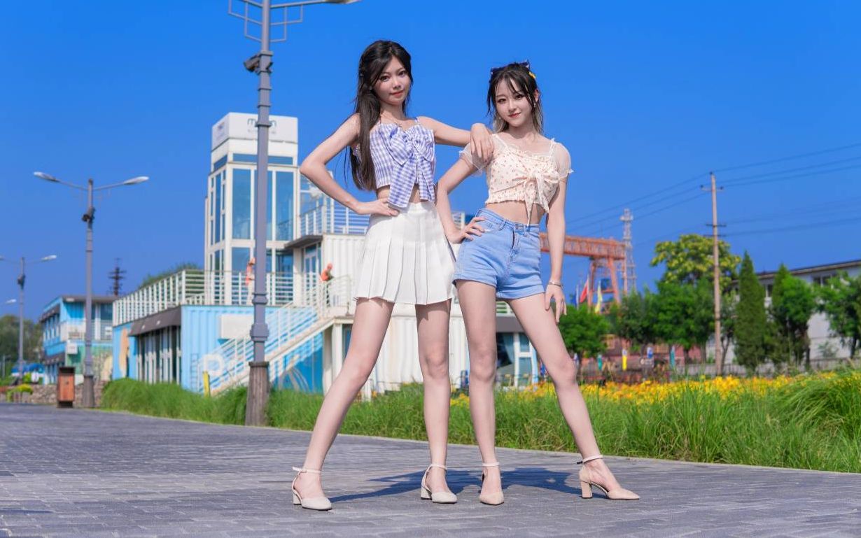 喂，还不给我们打电话吗？ring ring ring双人甜美翻跳