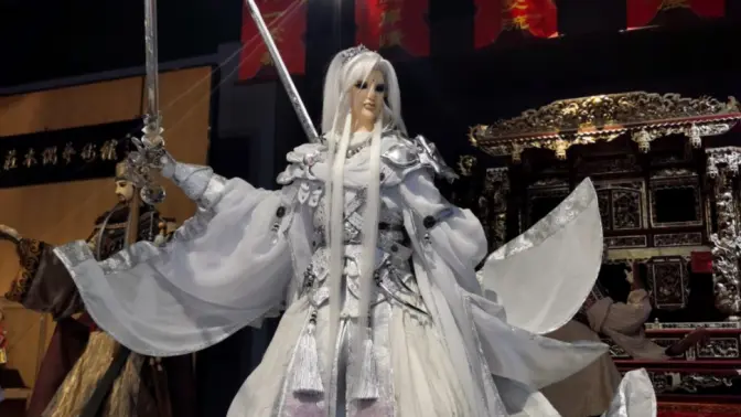 【霹雳布袋戏】霹雳官方心随影动线下活动——素还真操偶表演