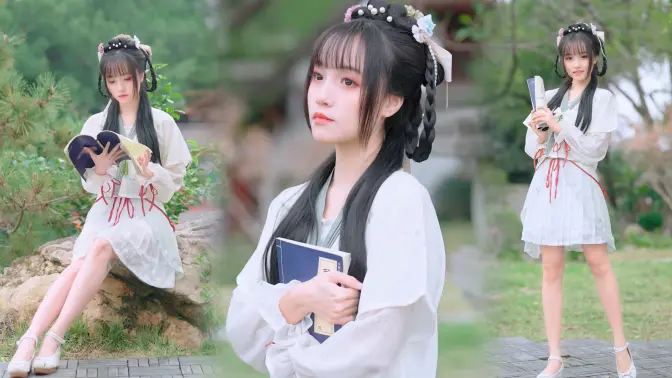 【4K竖屏】不是溜溜梅，是你的小青梅~🍃予君书🍃