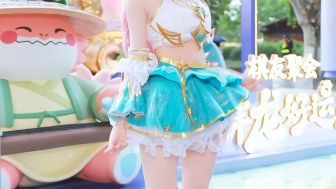 第一次cos萨勒芬妮跳舞耶～