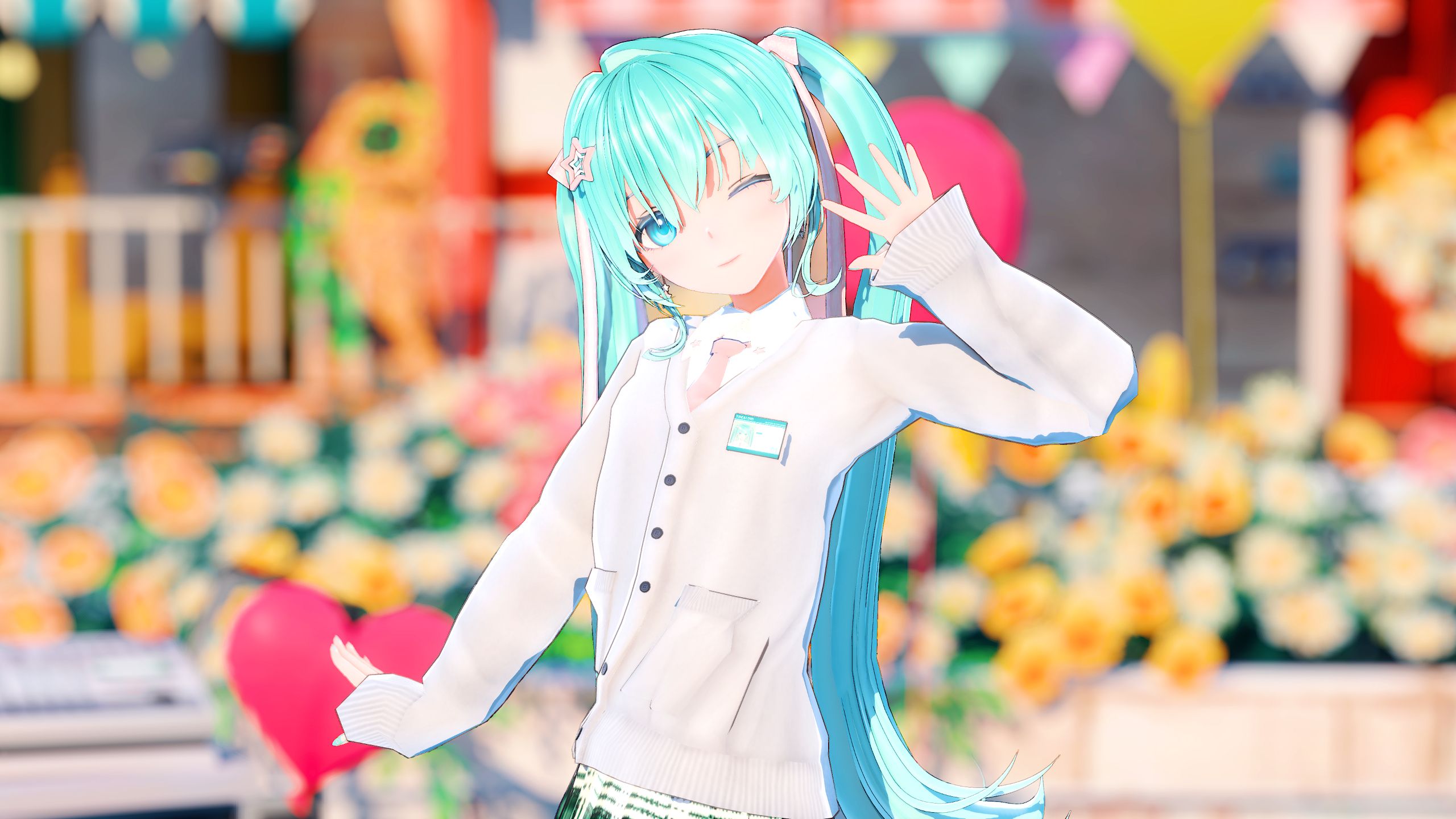 【MMD/初音】愛言葉V