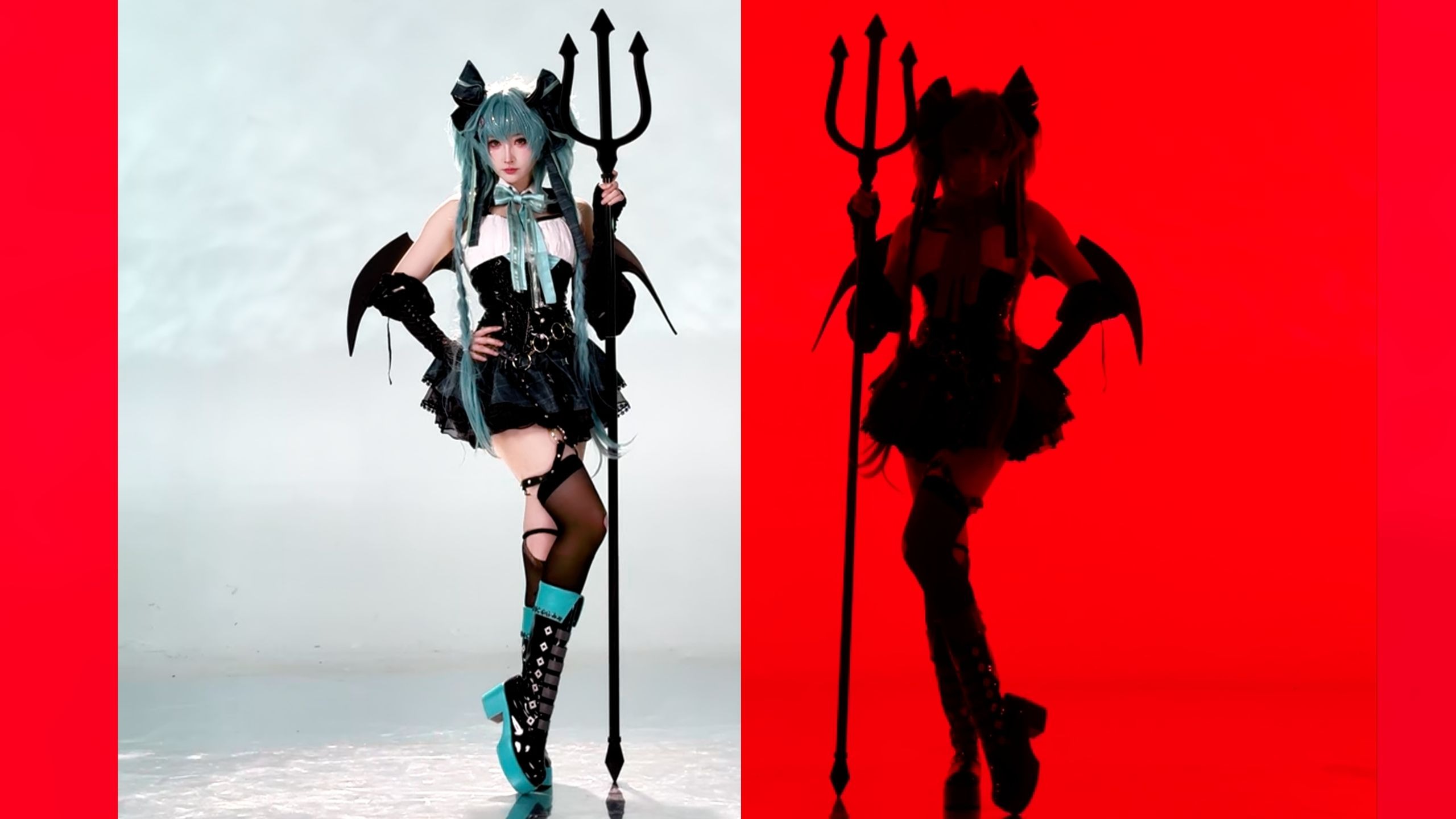 我趣，初音小恶魔扫腿舞！