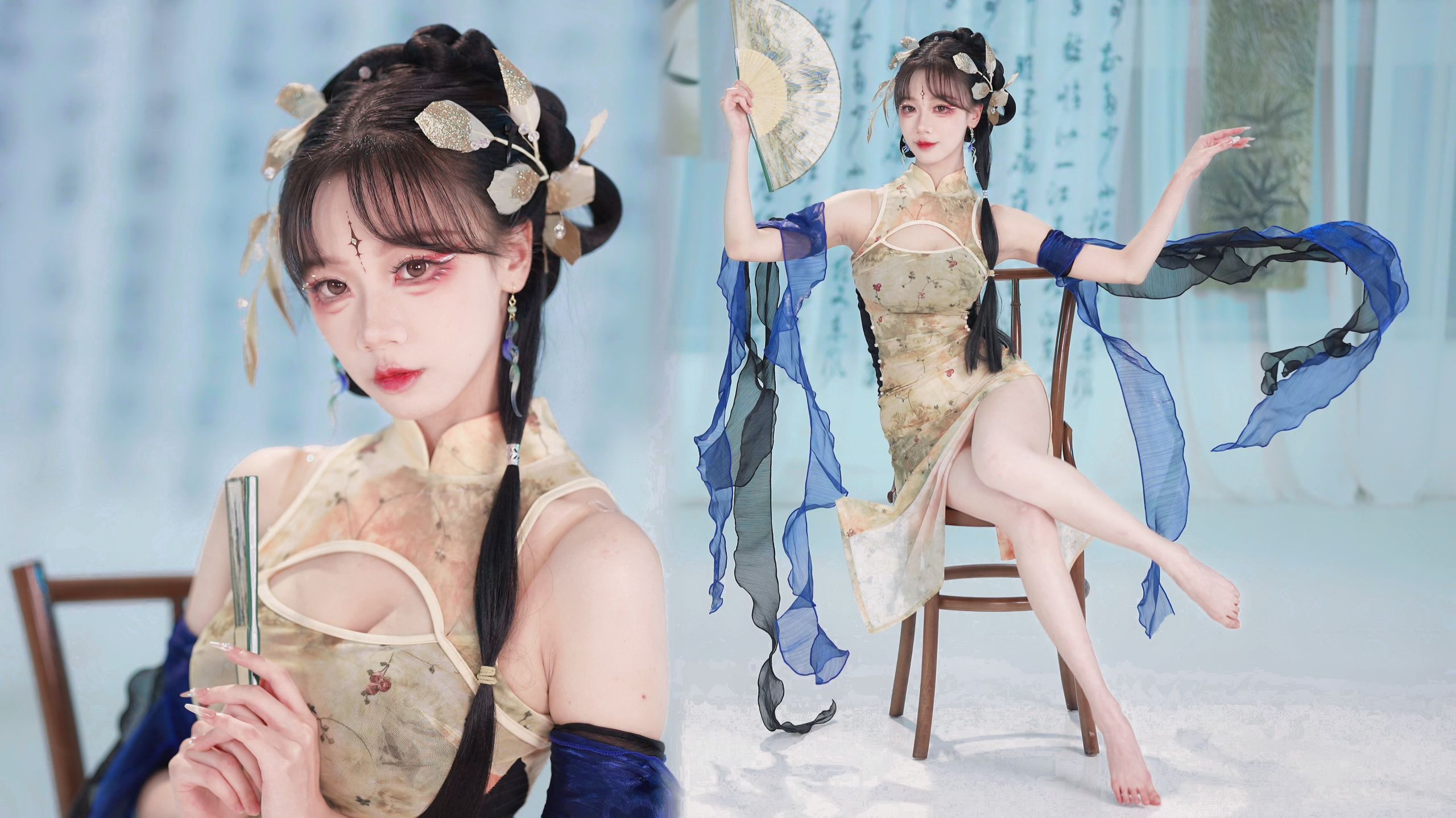 这舞有劲儿…旗袍姐姐来鲨你了！爽跳《定玄》