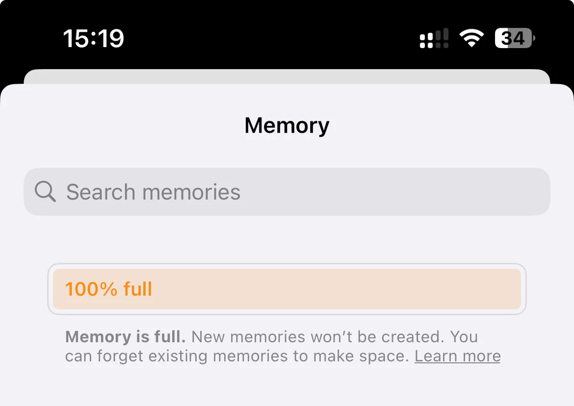 What do you remember about me?