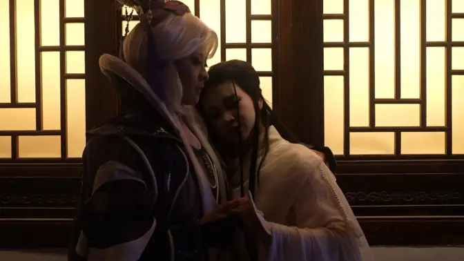 【霹雳布袋戏cos】素风·云起之处，还君相思（素还真×风采铃）
