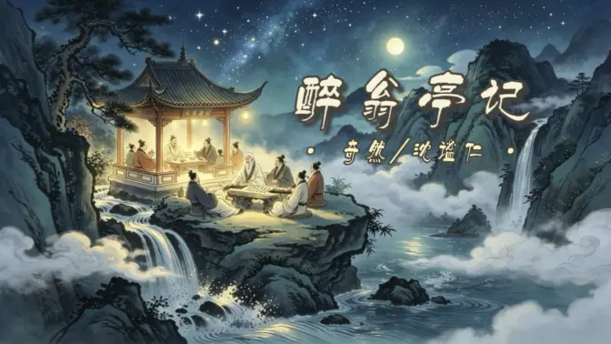 《醉翁亭记》-奇然/沈谧仁-｜初中必背古文｜古风歌曲｜醉翁之意不在酒，在乎山水之间也