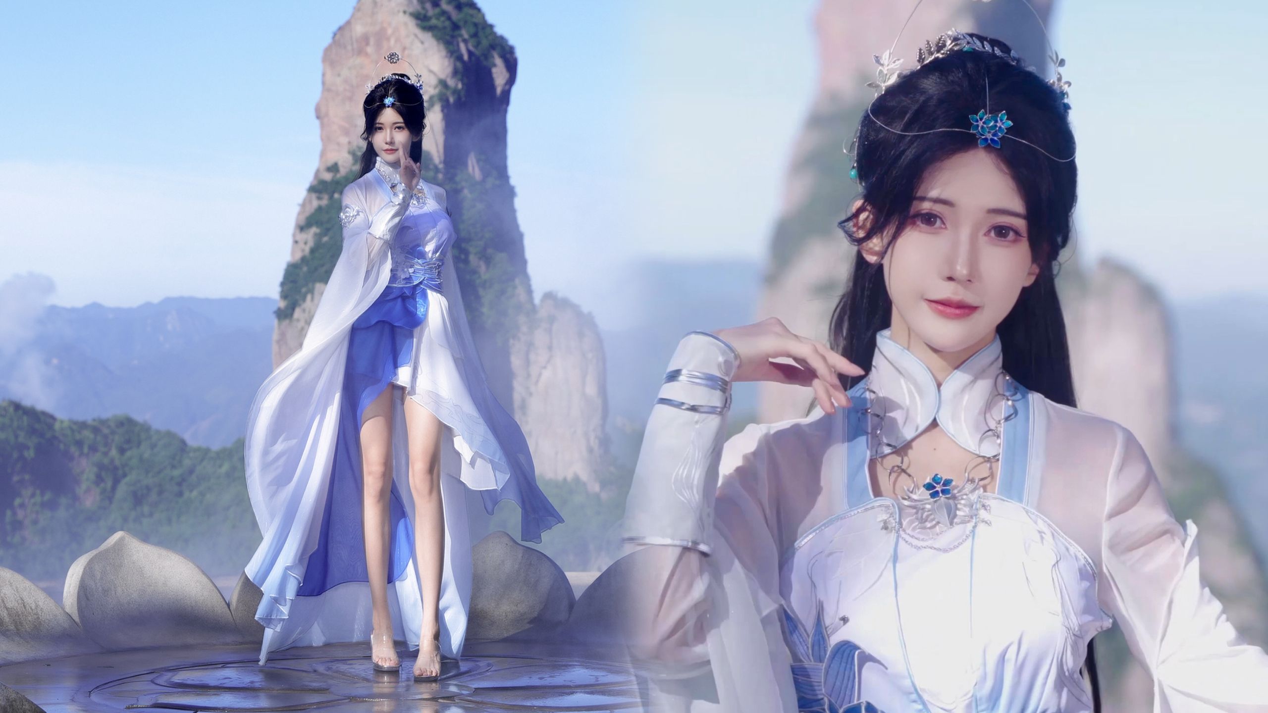 为婉儿来到人间仙山，谁能拒绝这一舞？