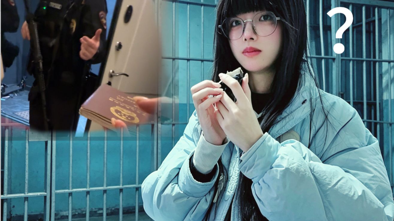 当百万UP在海外被警察上家门带走…！？女研vlog！><