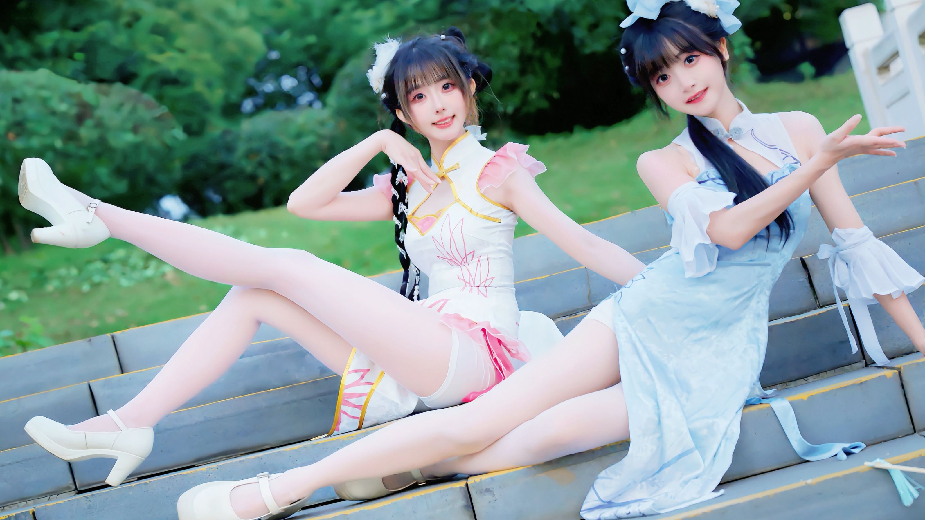🌸啊~旗袍姐妹花 🌸见之不忘，思之如狂