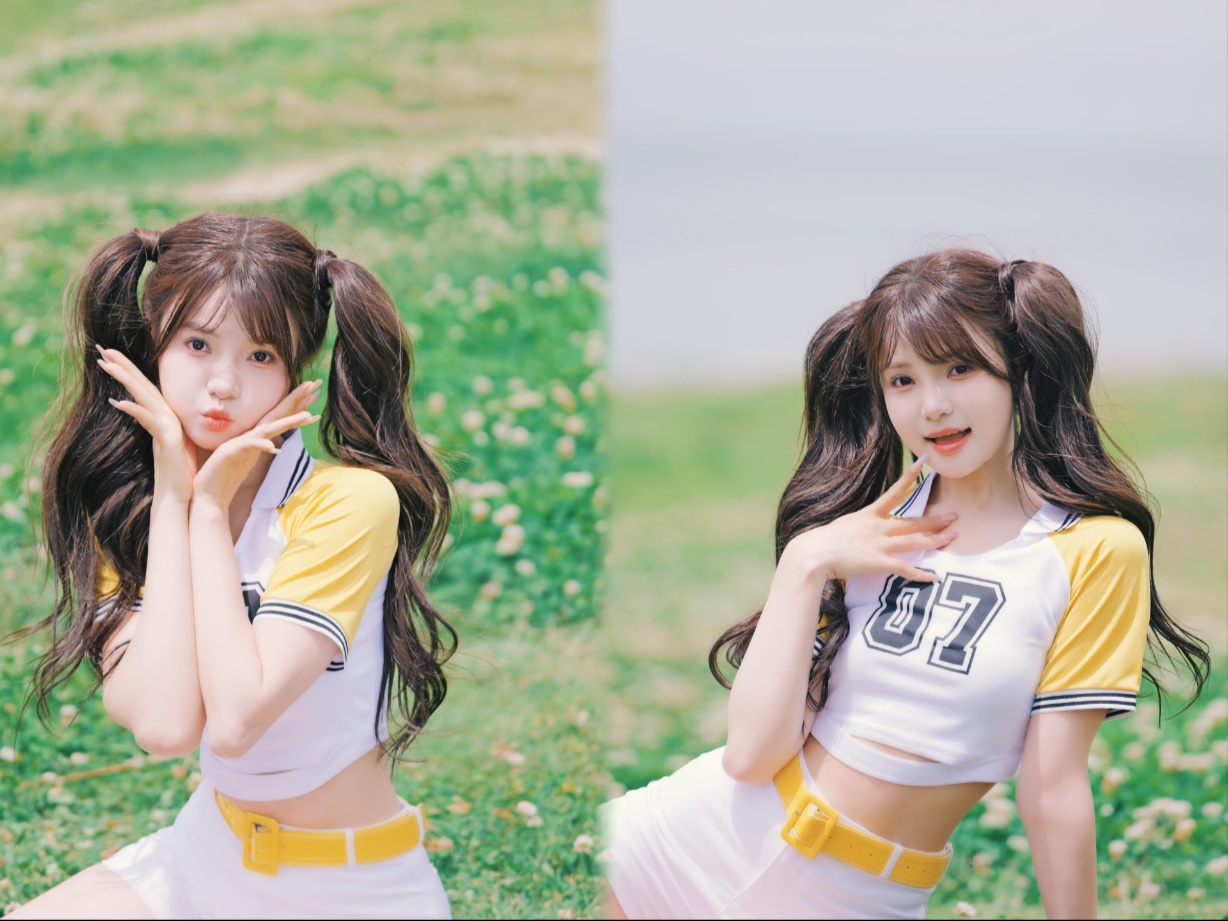 超 绝 可 爱 林 哈 哈，元气少女Cheer up！为你加油打气！！