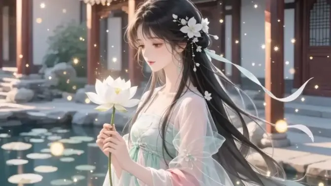不知此仙为何下凡来