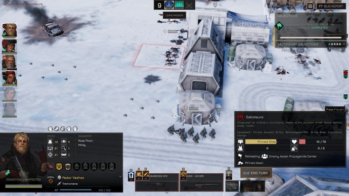 Rally Point: Strong simulation and team building can't carry Menace forever