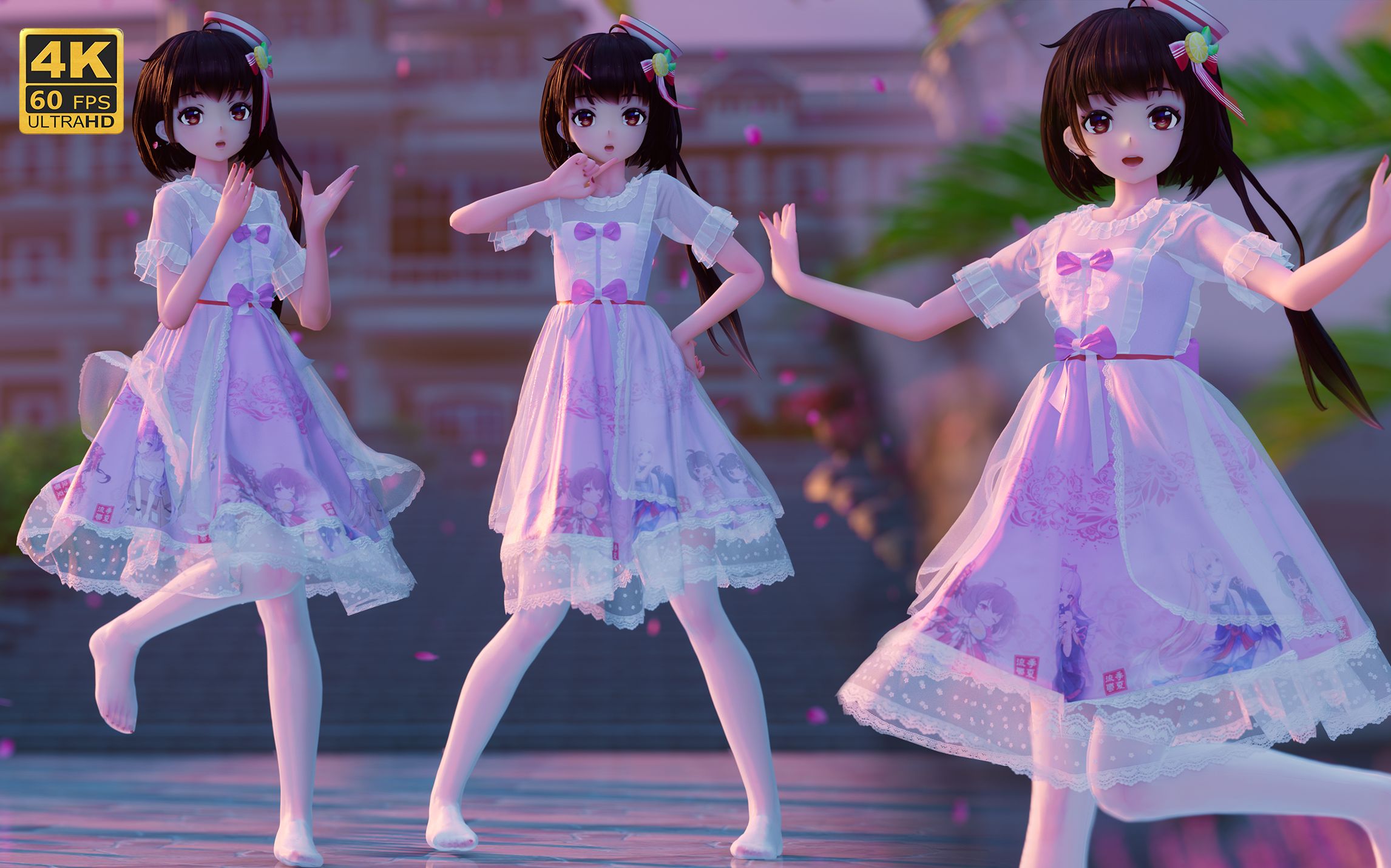 【泠鸢生贺MMD接力】这么可爱真是抱歉竖屏