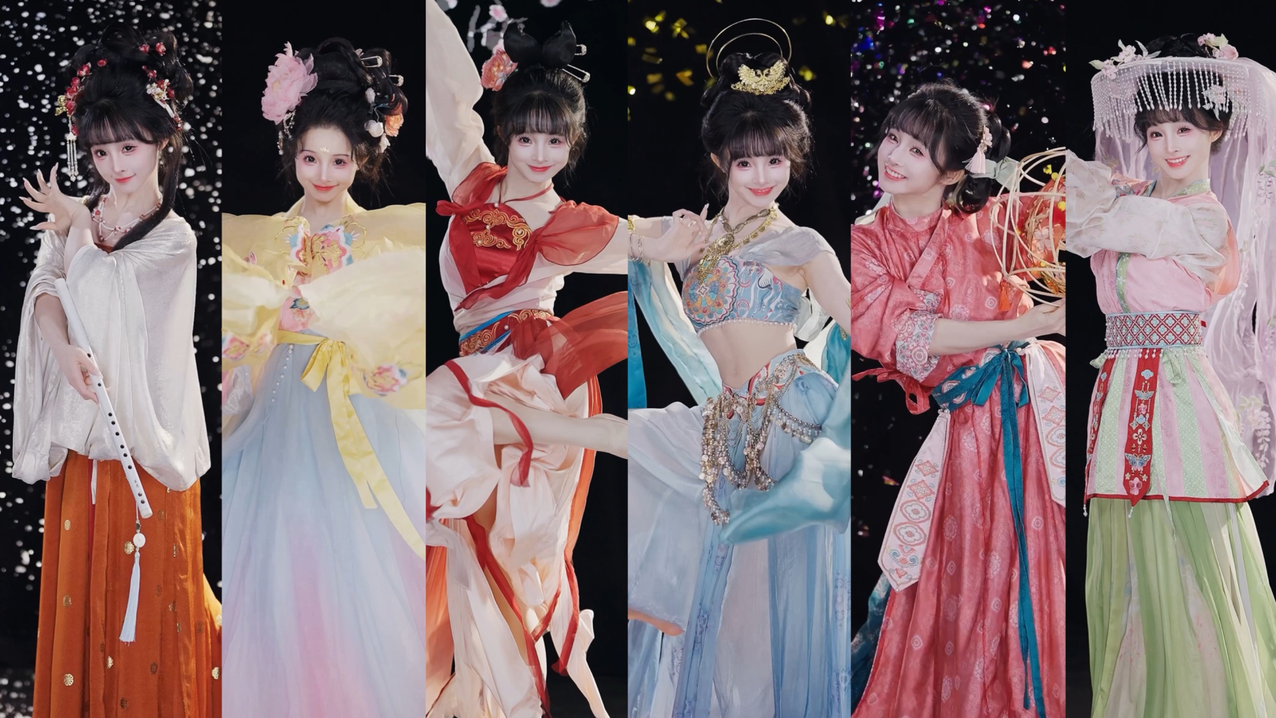 “40秒看遍大唐舞姿，好丝滑！”